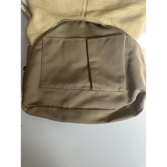 Vintage Coach Pebbled Leather Shoulder Bag M05S-5054 Beige Hobo Bag Purse EUC - Picture 7 of 10